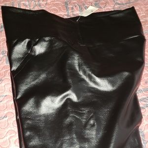 🖤🖤🖤black  faux leather tights 🖤